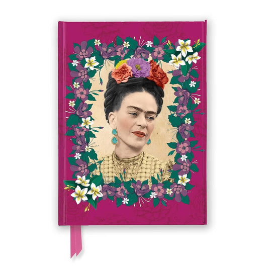 (TXS) Frida Kahlo: Dark Pink (Foiled Journal) by Flame Tree Studio