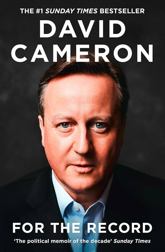 For The Record (NON MINT) by David Cameron