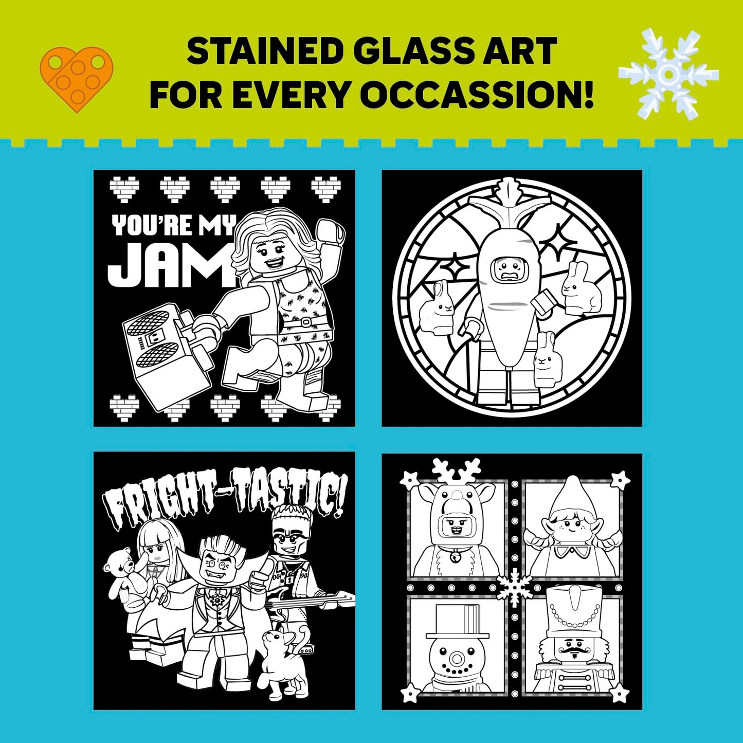 LEGO Stained Glass Art by Klutz Press