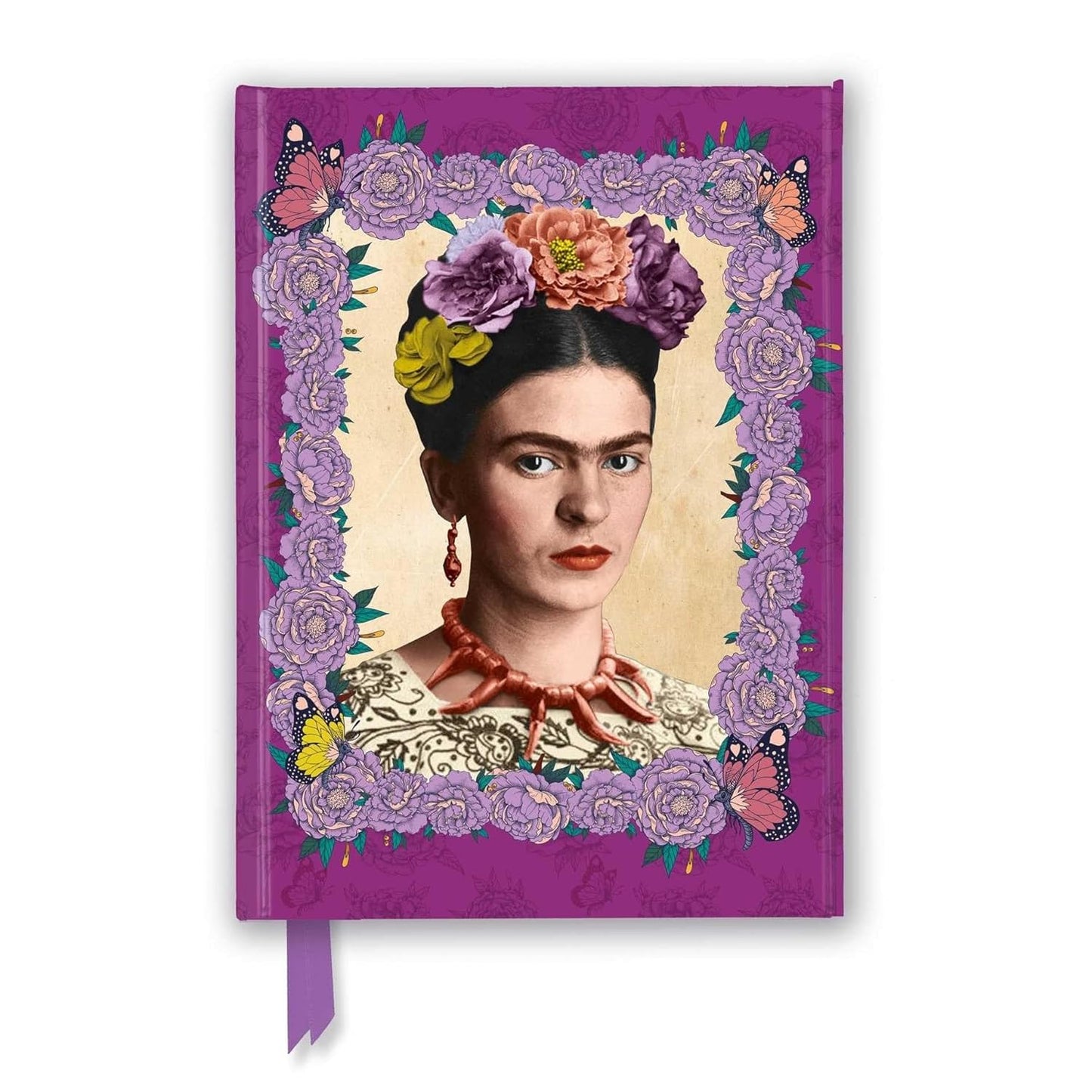 (TXS) Frida Kahlo Purple (Foiled Journal) by Flame Tree Studio
