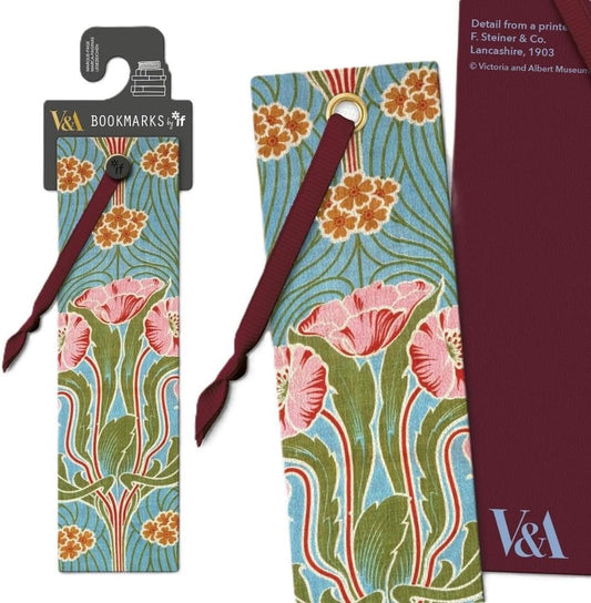 V&A Bookmarks: Steiner Poppies by V&A