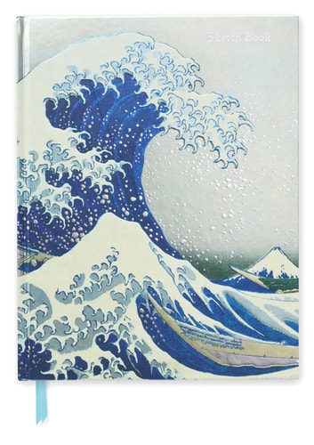 (TXS) Hokusai: The Great Wave (Blank Sketch Book) (Luxury Sketch Books) by Flame Tree Publishing Staff