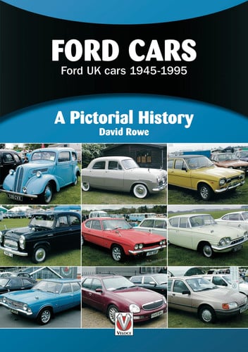 Ford Cars Ford UK Cars 1945-1995 (shelf worn) by David Rowe
