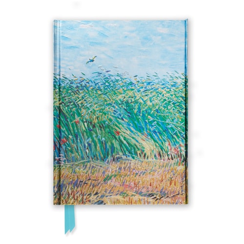 (TXS) Vincent Van Gogh: Wheat Field with a Lark (Foiled Journal) by Flame Tree Studio