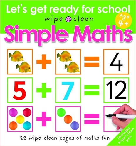 Simple Maths Let's Get Ready for School by Roger Priddy