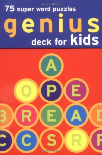 Genius Deck für Kinder: 75 Super-Worträtsel (Genius Decks) von Chronicle Books Staff