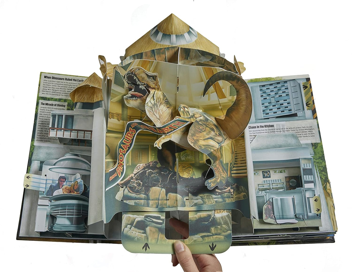 Jurassic World: The Ultimate Pop-Up Book by Matthew Reinhart