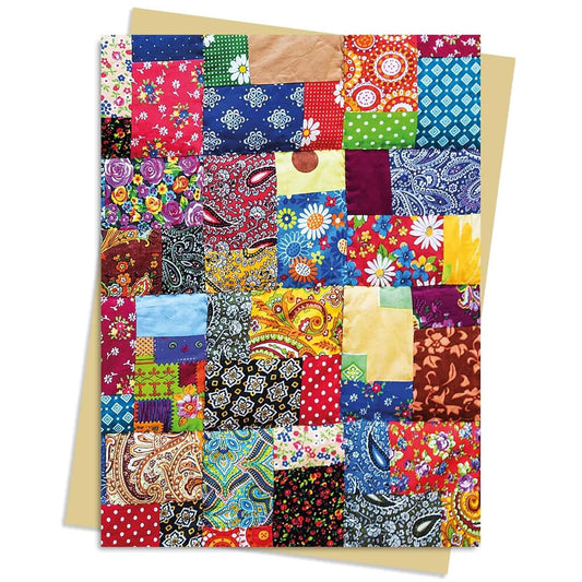 Patchwork Quilt Greeting Card Pack: Pack of 6 (Greeting Cards) by Flame Tree Studio