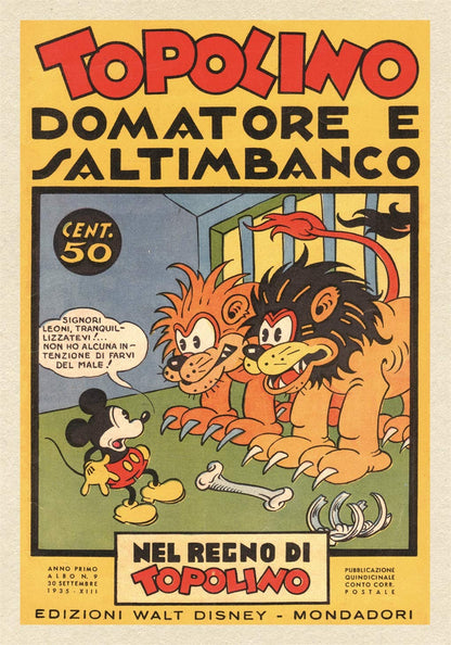 Mickey Mouse Museum Postcards by -