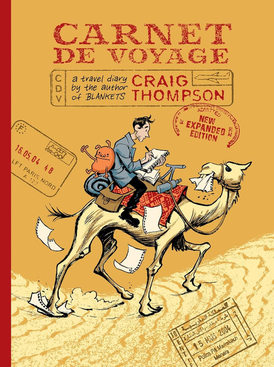 Carnet de Voyage: A Travel Diary by the author of Blankets by Thompson, Craig