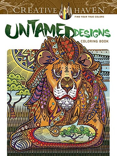 Wild Animal Designs Coloring Book: Creative Haven by Arkady Roytman
