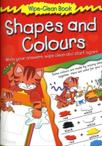 Shapes and Colours (Wipe Clean Book) by Deborah Campbell-Todd