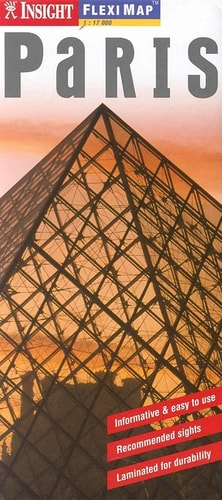 Paris Insight Flexi Map by American Map Corporation | American Map Corporation Staff