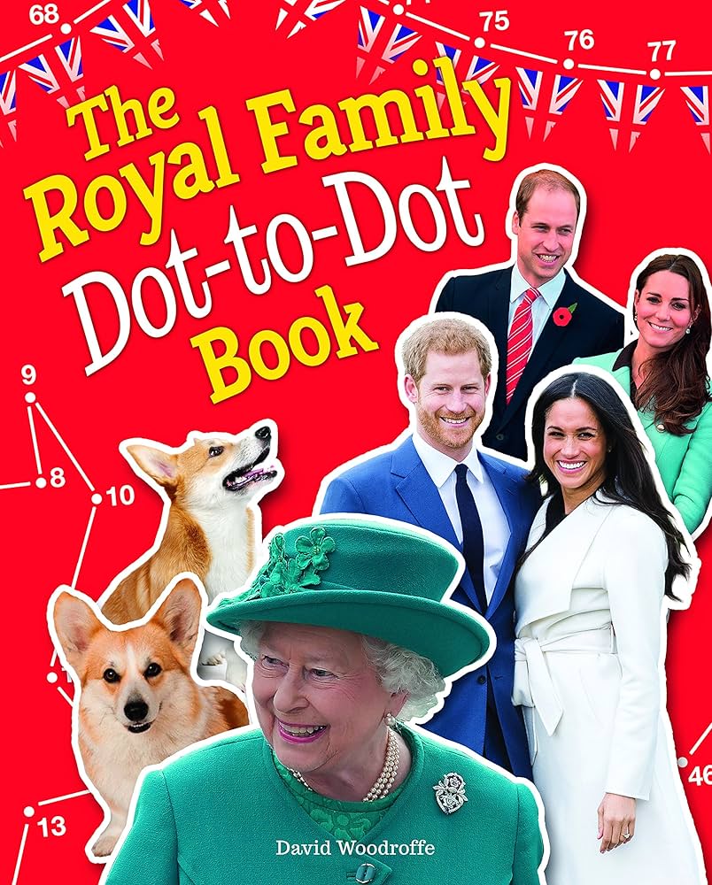 Royal Family Dot-to-Dot Book by David Woodroffe