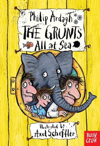 The Grunts all at Sea (Shelfworn) by Philip Ardagh