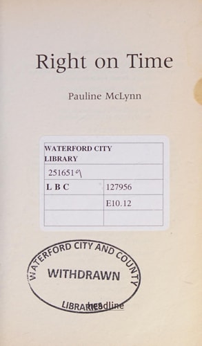 Right on Time (Shelfworn) by Pauline McLynn