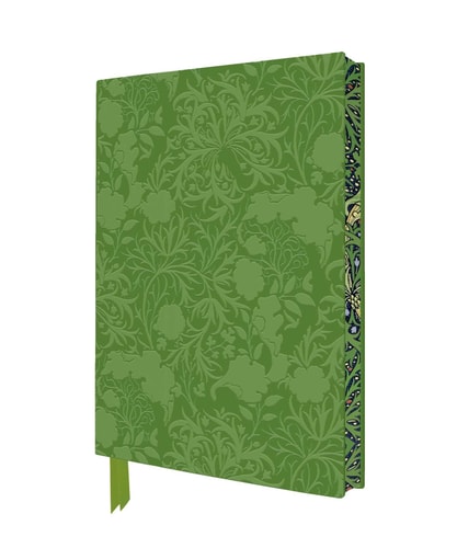(TXS) Artisan Art William Morris: Seaweed Notebook by  Flame Tree Studio