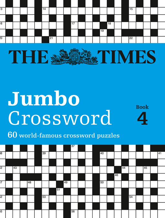 Times 2 Jumbo Crossword Book 4 (slight shelf wear) by The Times Mind Games