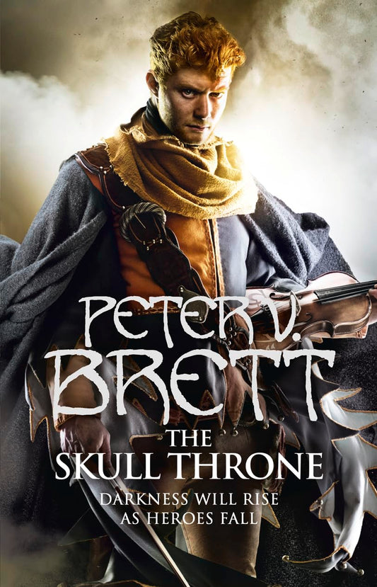 Skull Throne (The Demon Cycle, Book 4) (slight shelf wear) by Peter V. Brett