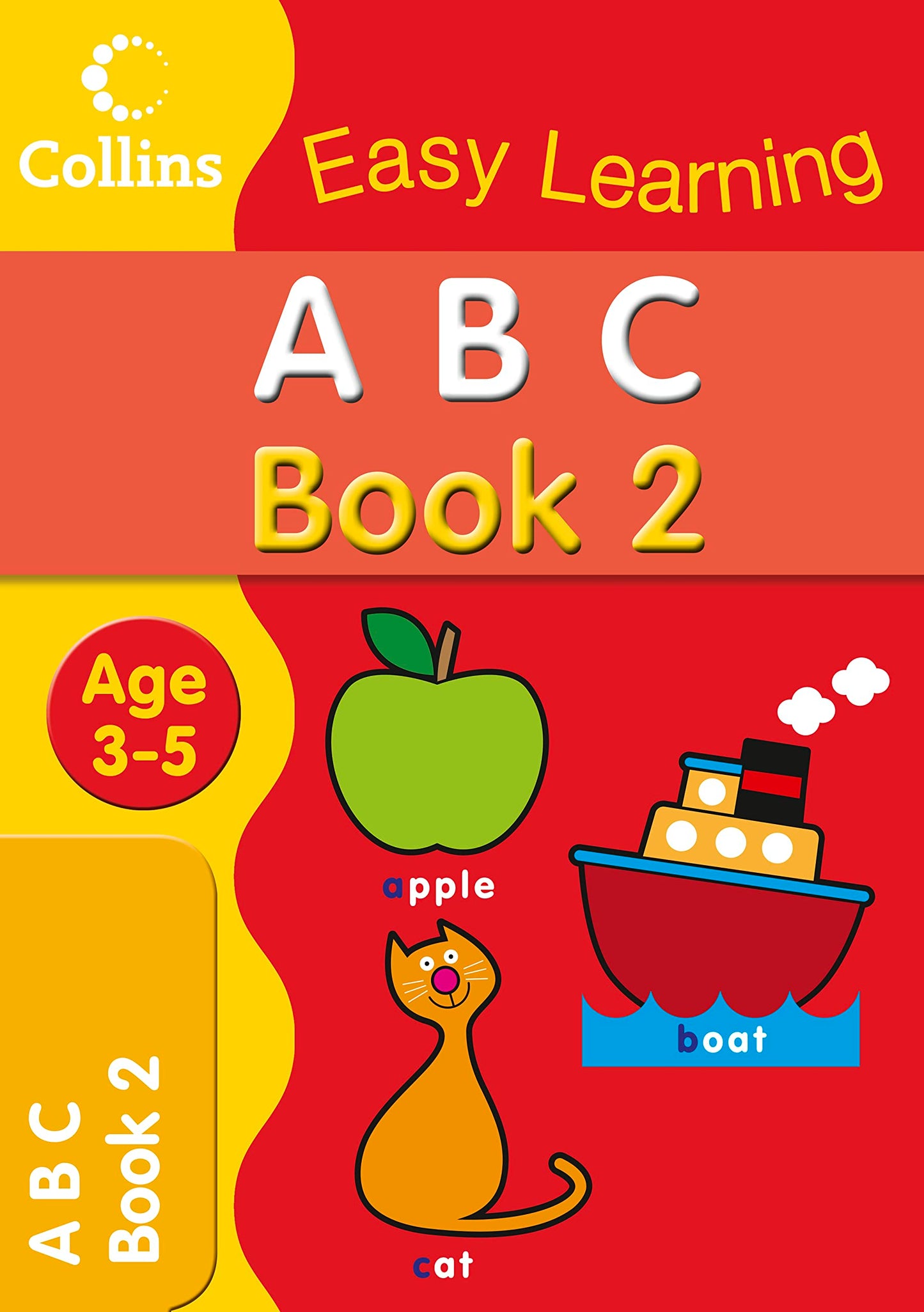 ABC Book 2 Age 3-5 (Collins Easy Learning) (shelf worn) by HarperCollins UK