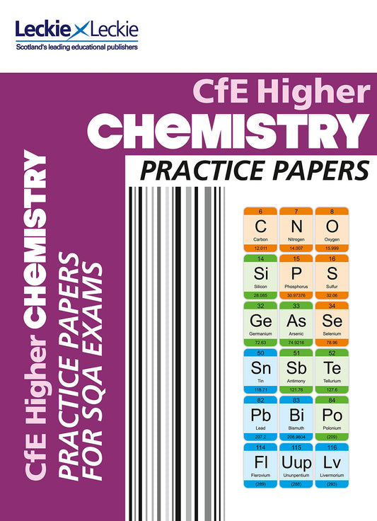 CfE Higher Chemistry Practice Papers for SQA Exams by Mcbride | Barry