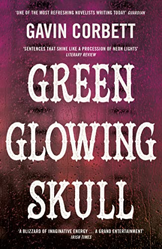 Green Glowing Skull by Gavin Corbett