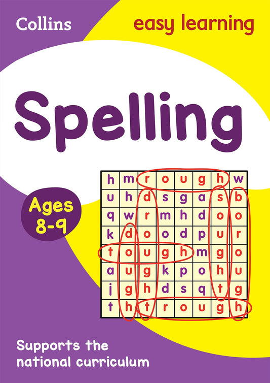 Collins Easy Learning Age 7-11 Spelling Ages 8-9 by Collins Easy Learning