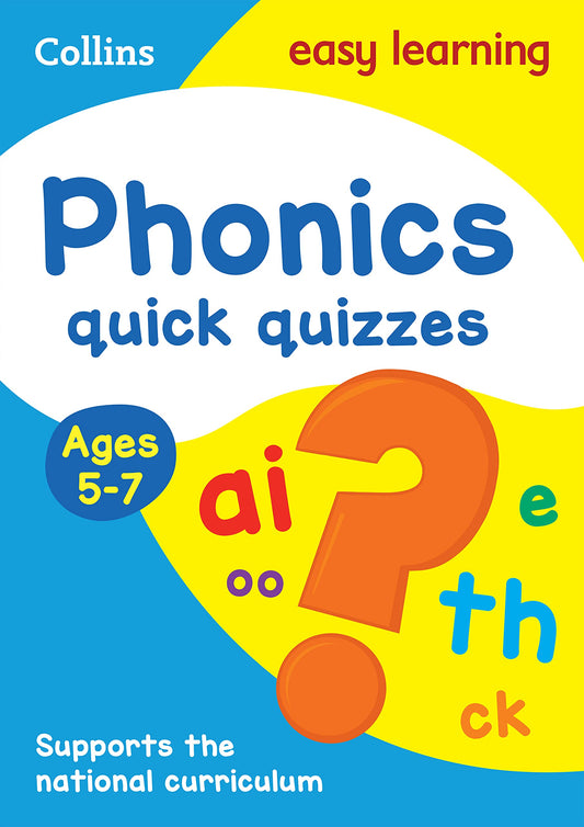 Phonics Quick Quizzes: Ages 5-7 (Collins Easy Learning KS1) by Collins UK