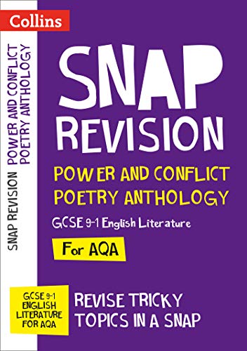 Snap Revision: Power & Conflict Poetry Anthology AQA GSCE 9-1 English Literature (shelf worn) by -