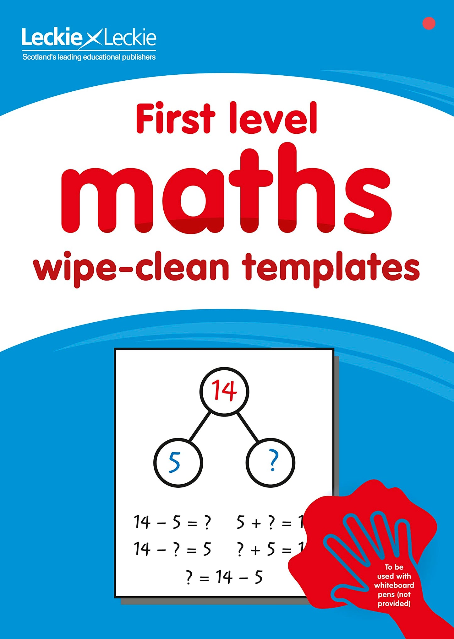 Wipe-clean First Level Maths Pack 1 by Leckie | Leckie And