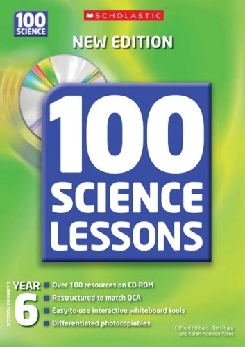 100 Science Lessons for Year 6 with CDRom by Clifford Hibbard