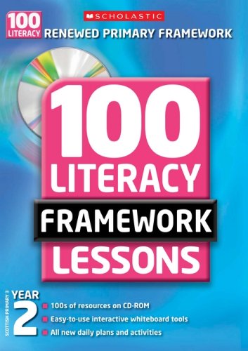 100 New Literacy Framework Lessons for Year 2 with CD-Rom by Jones, Eileen