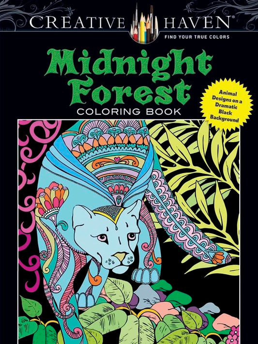 Creative Haven: Midnight Feast Coloring Book by Lindsey Boylan