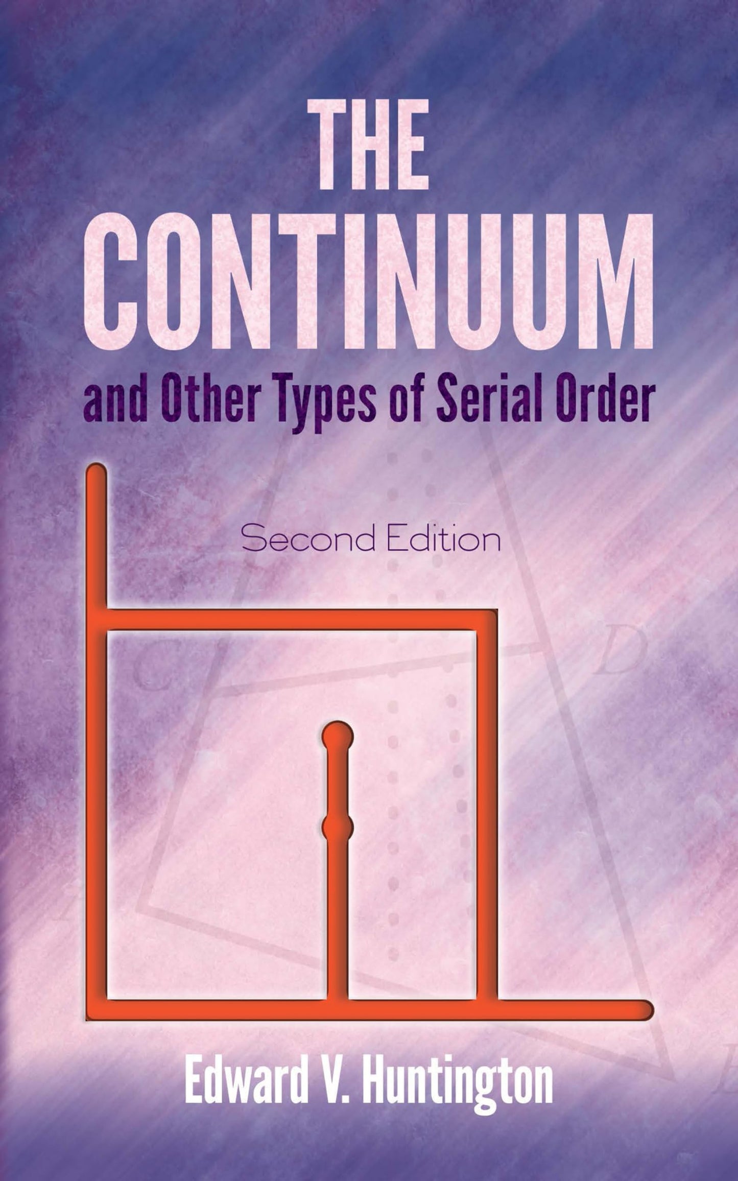 Continuum & Other Types Of Serial Order by Edward V.Huntington