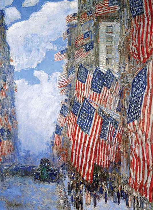 Fourth Of July Notebook by Hassam