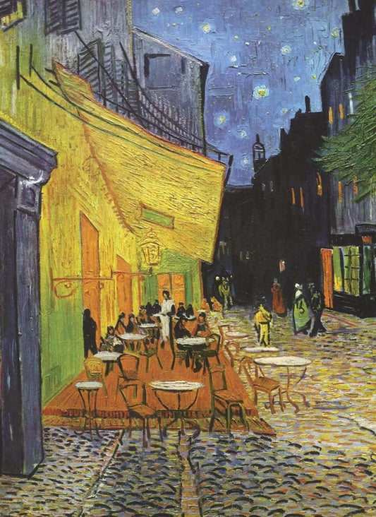 Notizbuch: Caféterrasse bei Nacht (Van Gogh) von -
