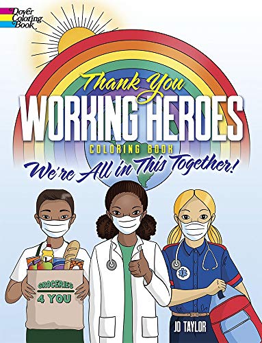 Thank You Working Heroes Coloring Book by Jo Taylor