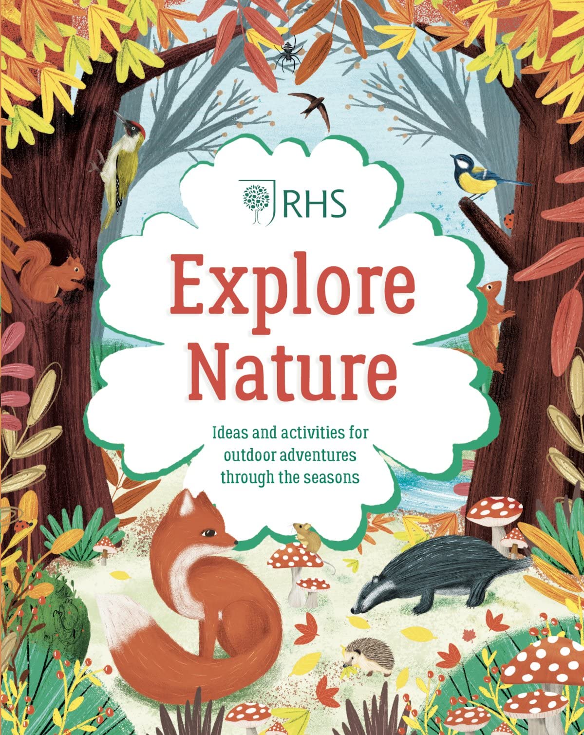 Explore Nature: an official RHS activity book by Hibbs, Emily