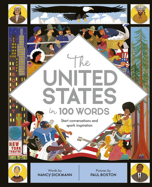 The United States in 100 Words (In a Nutshell) by Dickmann, Nancy