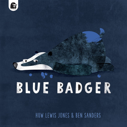 Blue Badger by Huw Lewis Jones