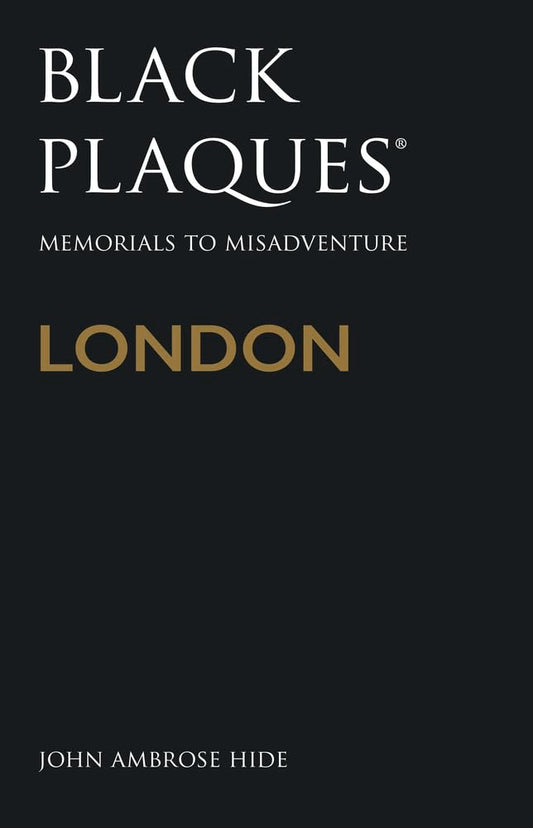 Black Plaques London by Ambrose Hide