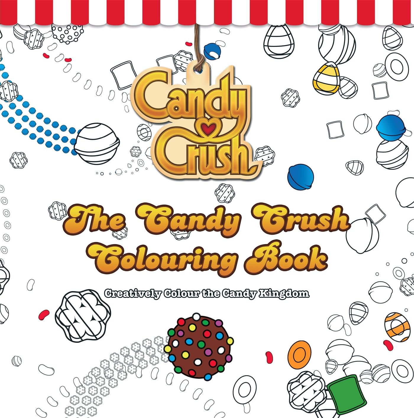 Candy Crush Colouring Book by Candy Crush