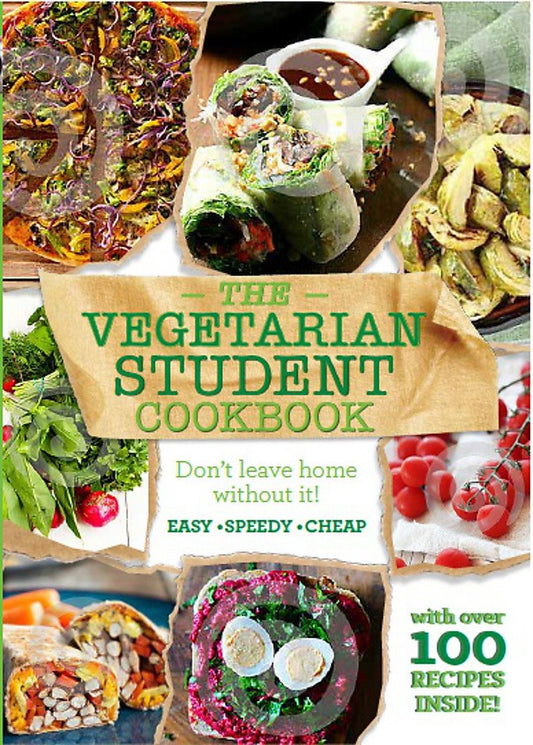 Vegetarian Student Cookbook (slight shelf wear) by Bounty