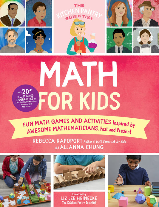 The Kitchen Pantry Scientist Math for Kids: Fun Math Games & Activities by Rapoport, Rebecca | Chung, Allanna