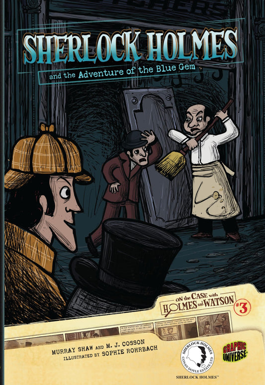 Sherlock Holmes & The Adventure Of The Blue Gem by Murray Shaw & M.J.Cosson