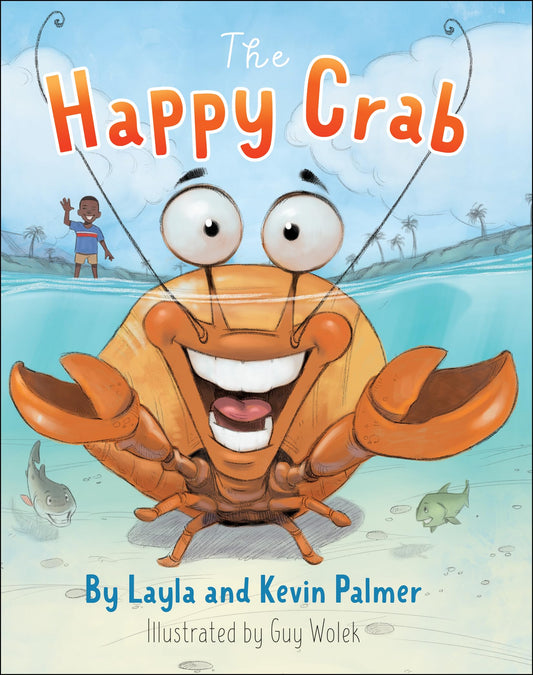 Happy Crab by Palmer, Layla | Palmer, Kevin