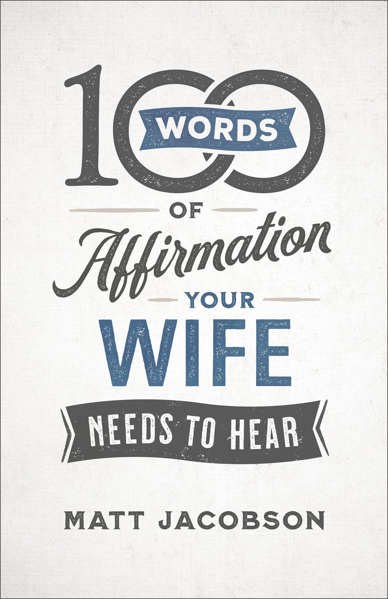 100 Words of Affirmation Your Wife Needs to Hear by Jacobson, Matt