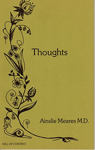 Thoughts by Ainslie Meares