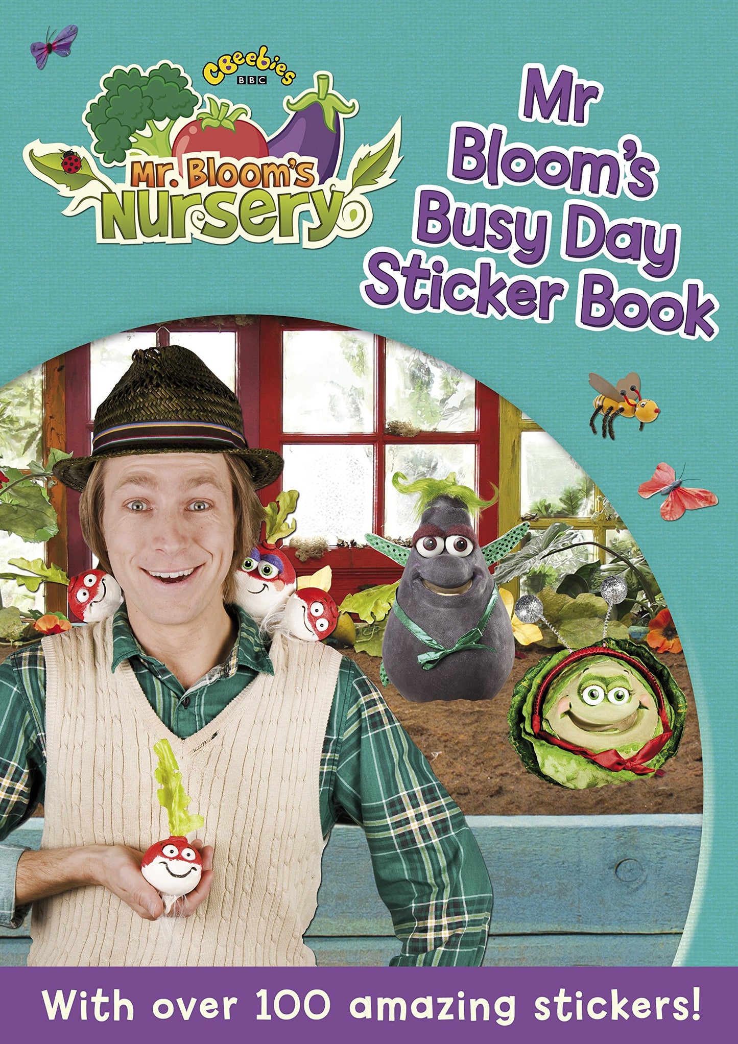 Mr Bloom's Nursery - Mr Bloom's Busy Day Sticker Book by -