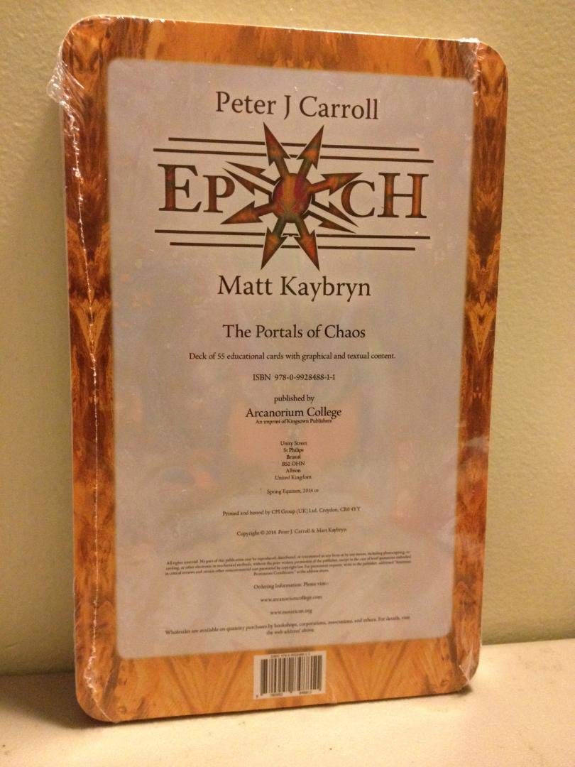 Epoch:The Portals of Chaos (card deck) by Carroll & Kaybryn